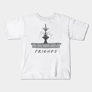 Friends Fountain Kids T-Shirt